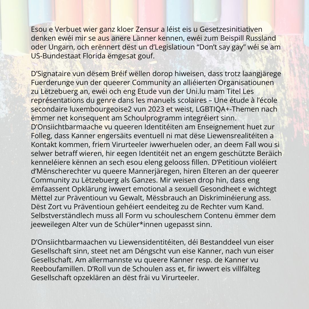 Rosa Lëtzebuerg tweet media