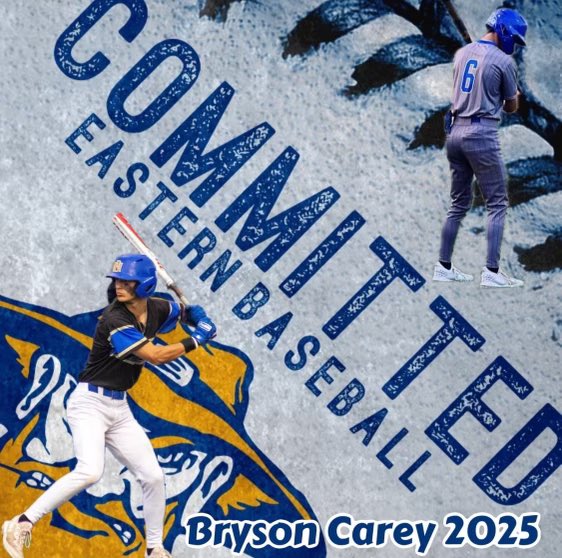 Bryson Carey (@brysoncarey2025) on Twitter photo I’m excited and blessed to announce my commitment to <a href="/EOSC_Baseball/">Eastern Baseball</a>.
1st I would like to thank god for making this possible and putting me in the place that I’m in. 2nd I would like to thank my family and coaches for all that they have done. <a href="/BaseballNoble/">NobleBaseball</a> <a href="/RisinBaseball/">Risin Baseball</a> I’m excited and blessed to announce my commitment to <a href="/EOSC_Baseball/">Eastern Baseball</a>.
1st I would like to thank god for making this possible and putting me in the place that I’m in. 2nd I would like to thank my family and coaches for all that they have done. <a href="/BaseballNoble/">NobleBaseball</a> <a href="/RisinBaseball/">Risin Baseball</a>