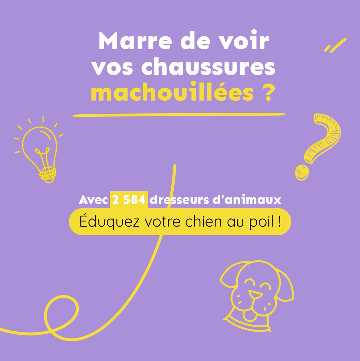 Un nouvel #habitant dans la #maison ? 🐶
Trouvez l’#éducateurcanin qu’il vous faut pour préparer son arrivée 👉 tinyurl.com/3jp4599n