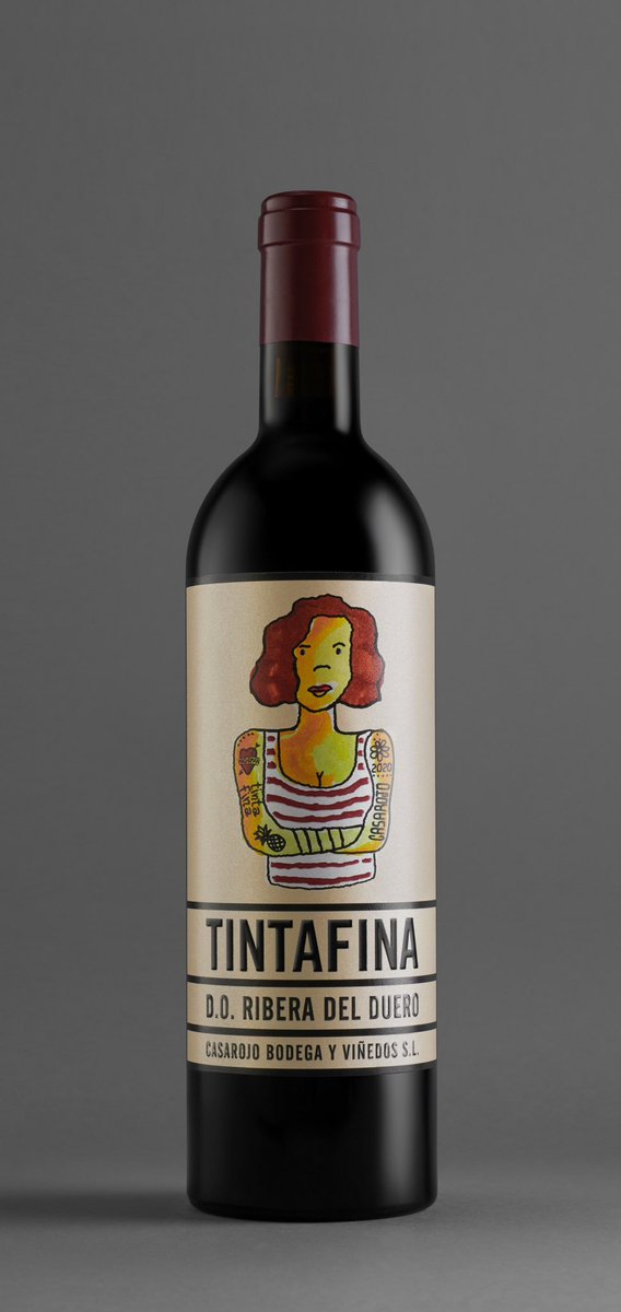 TINTAFINA 2020.  #RIBERADELDUERO 
Color rubí oscuro, denso. Nariz enorme a moras, ciruelas, muy especiada, cueros y tabaco. 100% tempranillo.