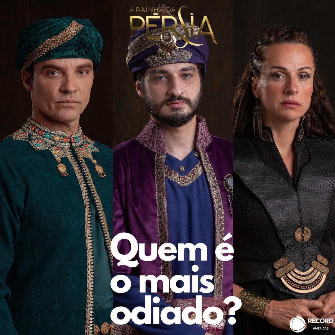 As definições de ódio foram atualizadas com sucesso 😡 E agora, quem é o mais odiado da Pérsia? 😁

📸 @seriellaproductions

#ARainhadaPersia