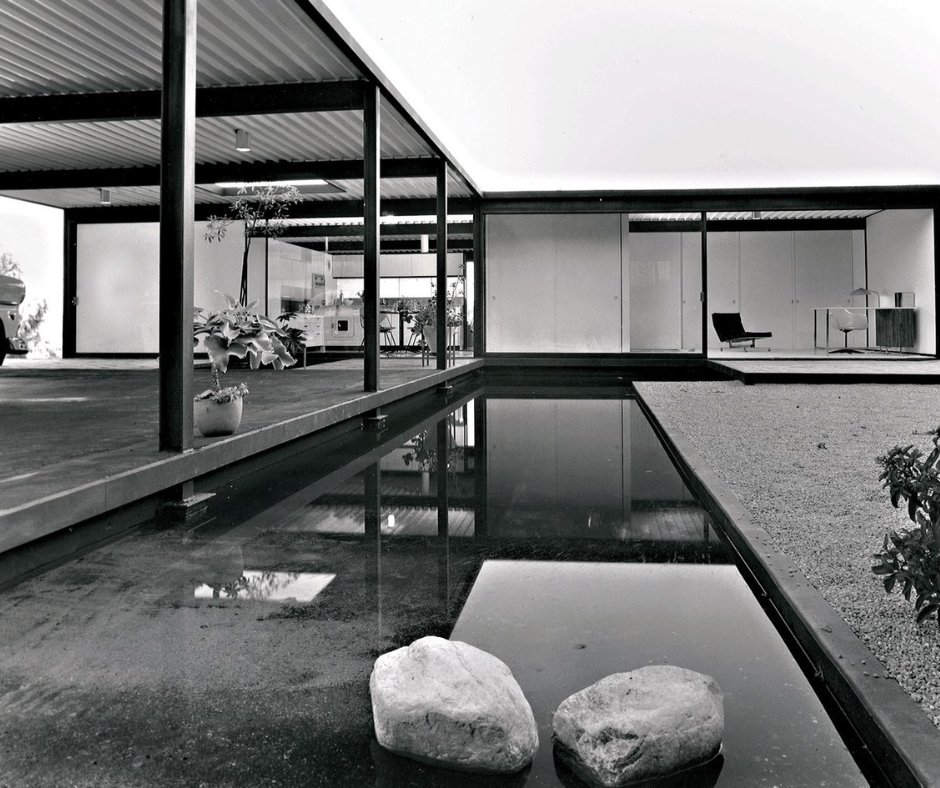 StuartVetterick's tweet image. The understated elegance of Pierre Koenig’s 𝐁𝐚𝐢𝐥𝐞𝐲 𝐇𝐨𝐮𝐬𝐞, also known as ⁠𝐂𝐚𝐬𝐞 𝐒𝐭𝐮𝐝𝐲 𝐇𝐨𝐮𝐬𝐞 #𝟐𝟏, is a testament to open-plan living and simplicity.⁠
⁠
#iconicarchitects #pierrekoening #casestudyhouse #baileyhouse ⁠
⁠
📸: @architectuul | @archdaily⁠