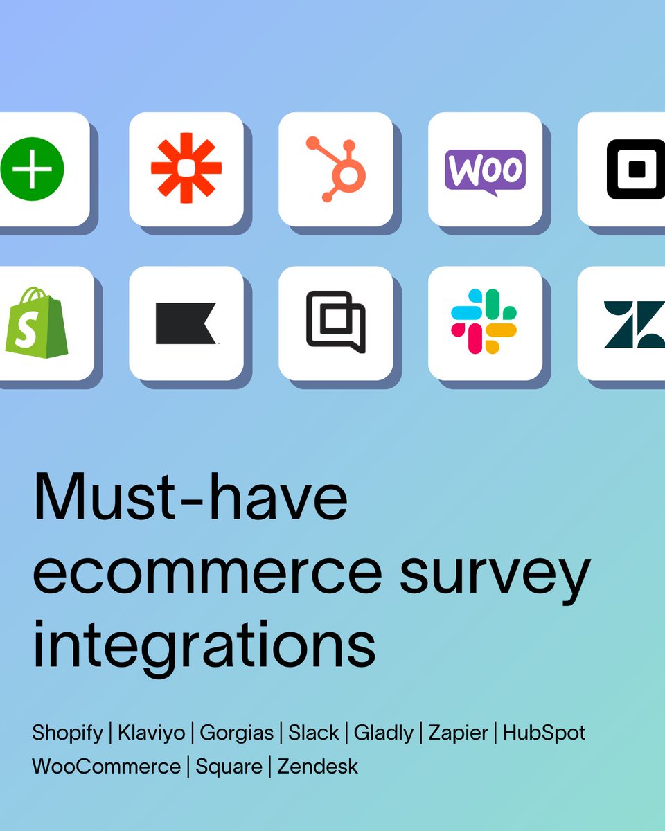 Collect feedback across the ecommerce journey without having to lift a finger – check out our top 10 ecommerce integrations that make it possible ➡️ dl.ht/4dbllzB
