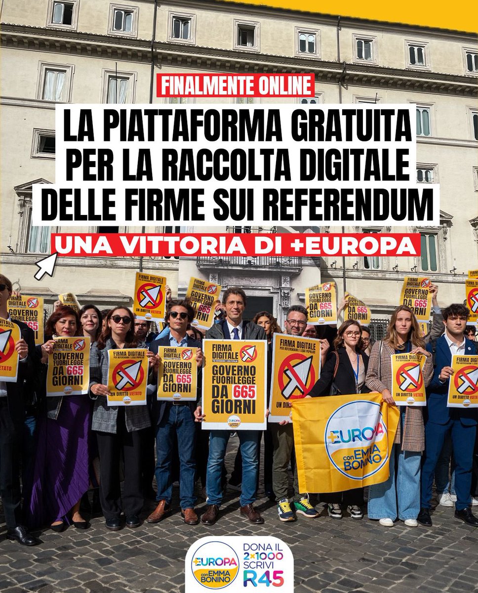 Più Europa tweet media