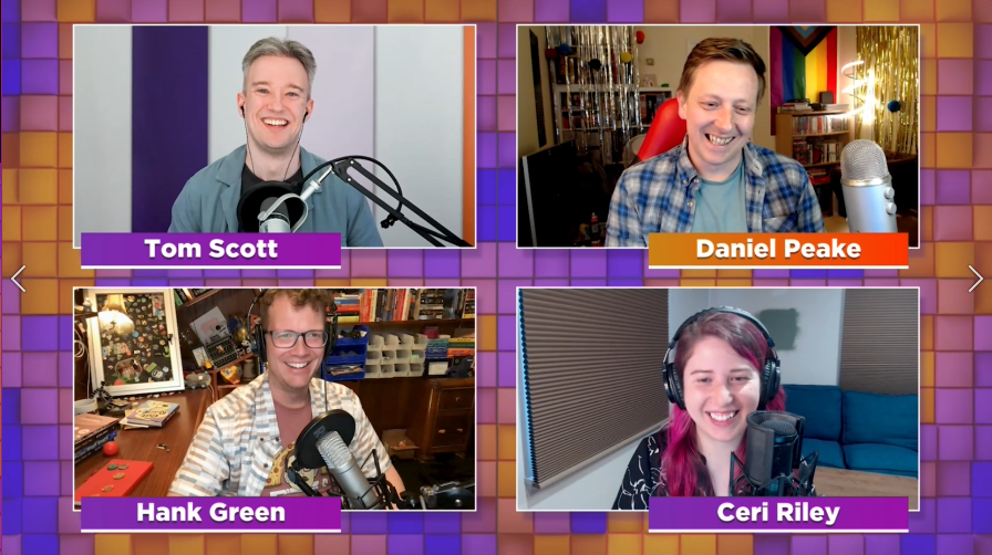 lateralcast's tweet photo. EPISODE 94: The empty pizza box. Featuring Hank Green (@hankgreen) &amp; Ceri Riley (@ceriley) from @SciShowTangents and @danielpeake. Listen via any podcast provider or https://t.co/GBQ6qaX5Mi. https://t.co/wrkHhW2PUD