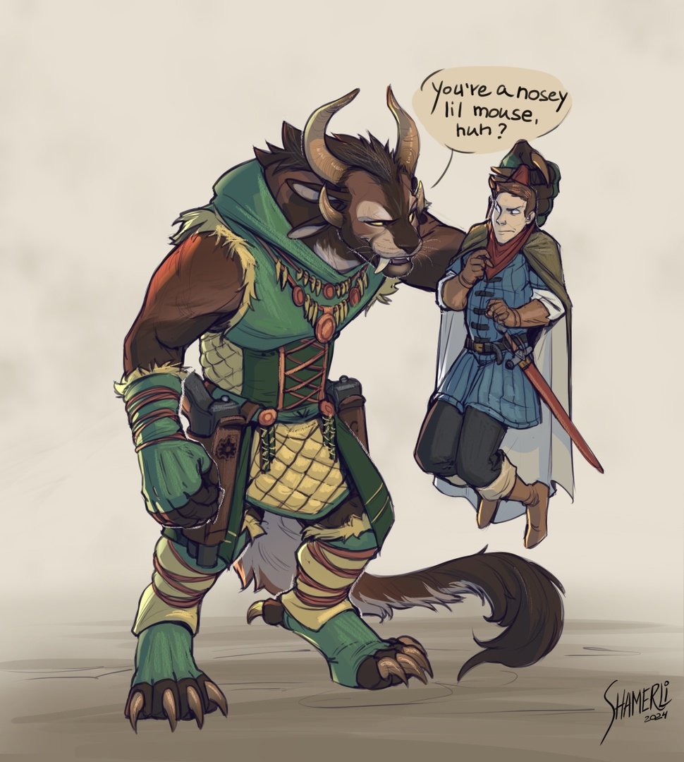 yay a big cat woman 
for CatlordPrime