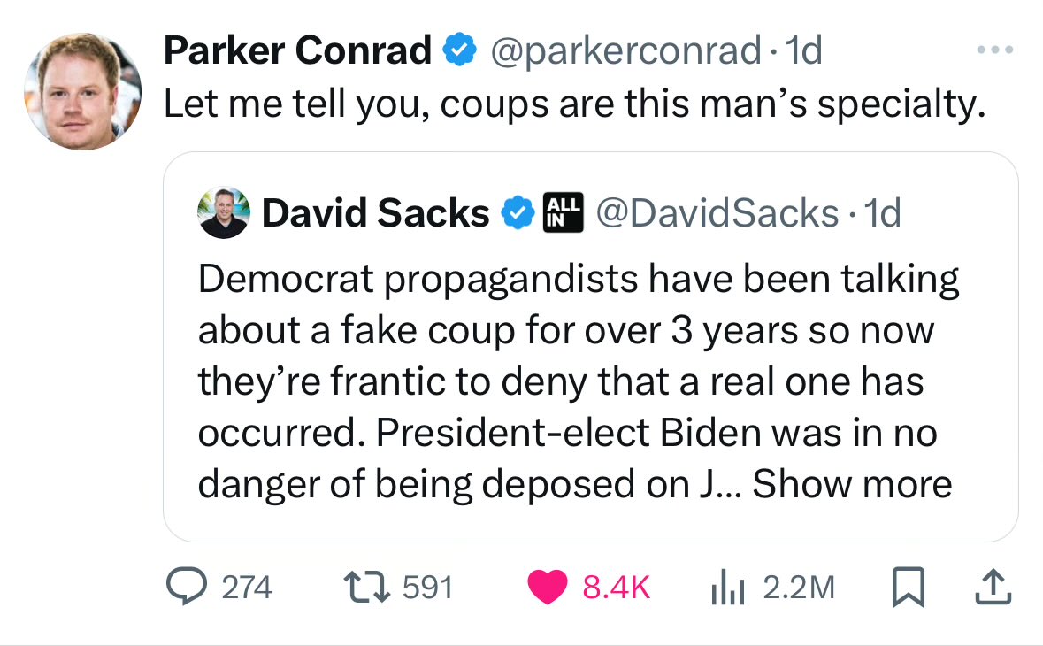 devahaz's tweet image. I’ve had a handful of non-tech people ask me wtf is going on here, so I’ll try and explain the crazy drama currently transpiring in Tech/VC Twitter. This round started with this post.