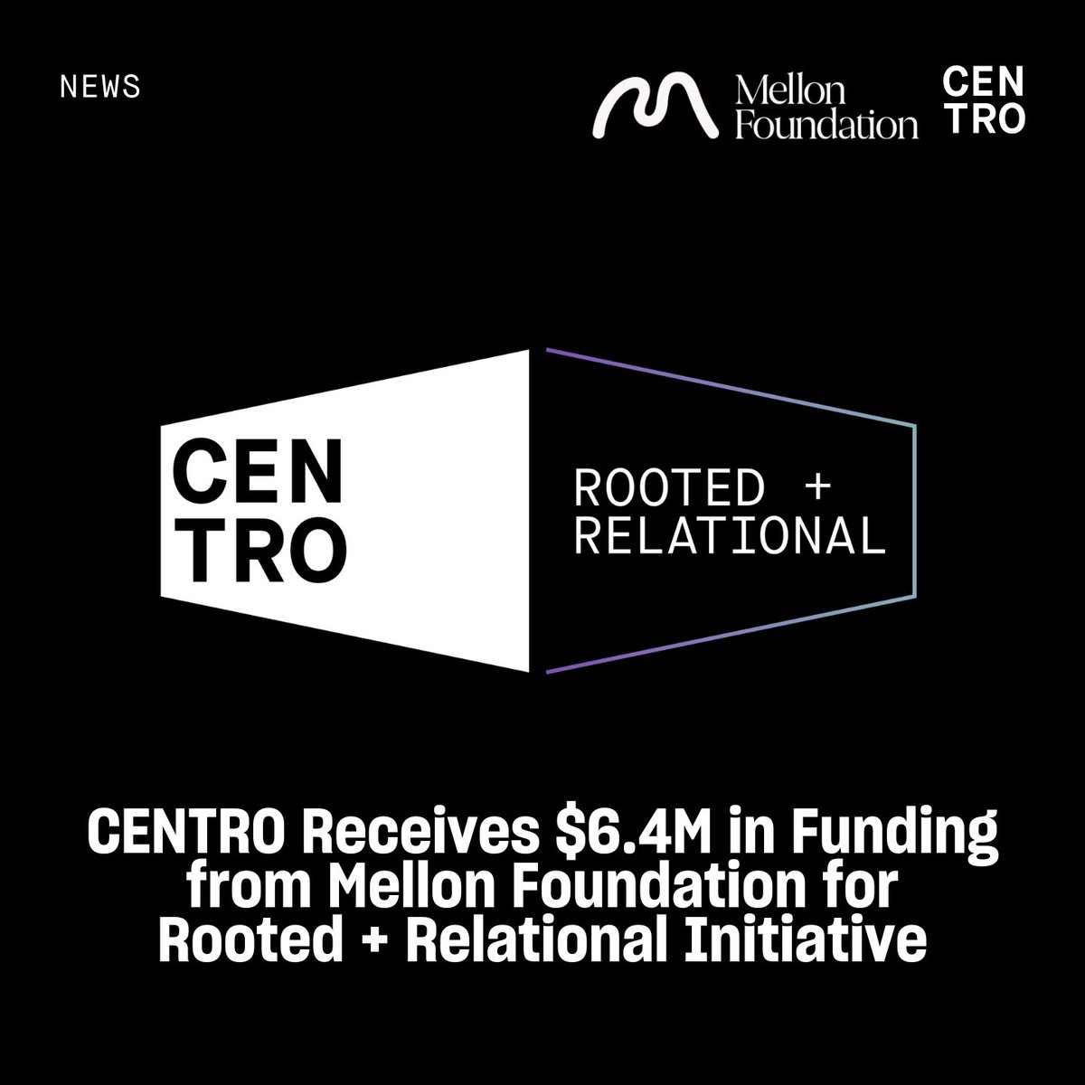 Centro PR (@centropr) on Twitter photo Exciting news! CENTRO at <a href="/Hunter_College/">Hunter College</a> has received $6.468M from the <a href="/MellonFdn/">Mellon Foundation</a> Presidential Initiatives! This 5-year "Rooted + Relational" project, led by Dr. Yomaira Figueroa-Vásquez, kicks off Fall 2024 with the theme "Archives, Memory & the Present Past of Puerto Rico.” Exciting news! CENTRO at <a href="/Hunter_College/">Hunter College</a> has received $6.468M from the <a href="/MellonFdn/">Mellon Foundation</a> Presidential Initiatives! This 5-year "Rooted + Relational" project, led by Dr. Yomaira Figueroa-Vásquez, kicks off Fall 2024 with the theme "Archives, Memory & the Present Past of Puerto Rico.”