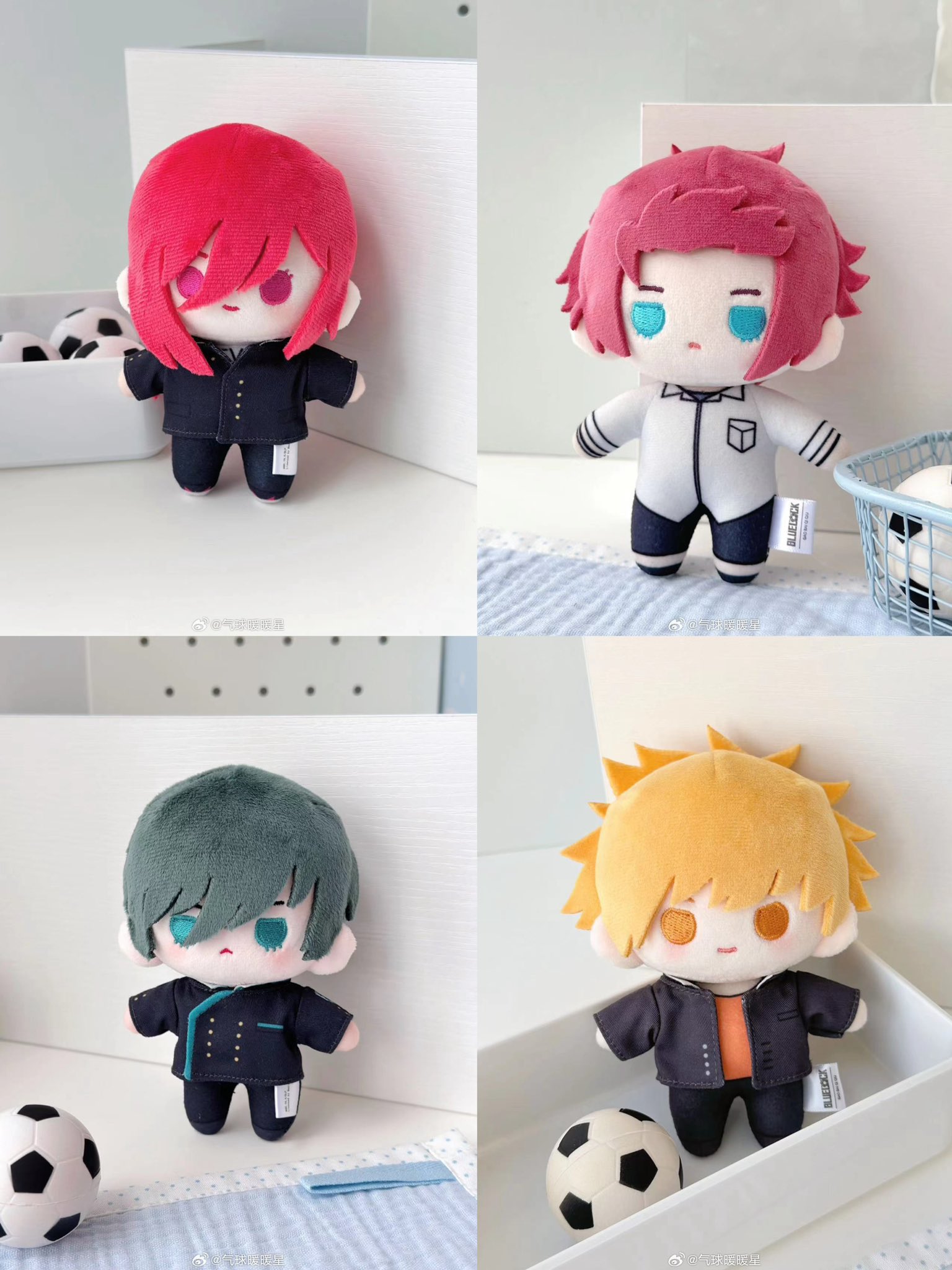 ブルーロック 中国 40cmぬいぐるみ 白兎 気球暖暖星 潔世一 糸師凛