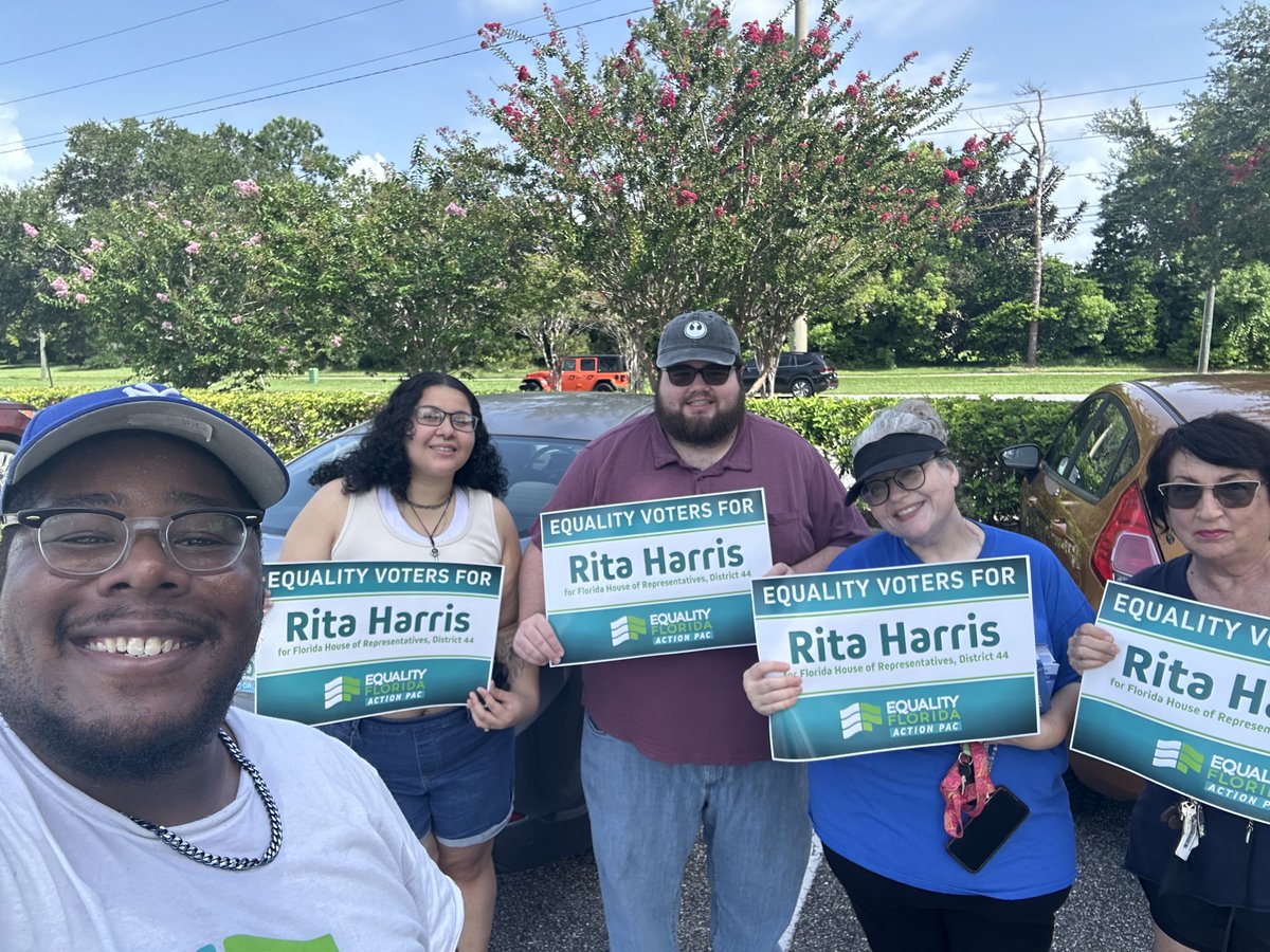 Rep Rita Harris Big thank you to @equalityfl for hosting days of action, including ...