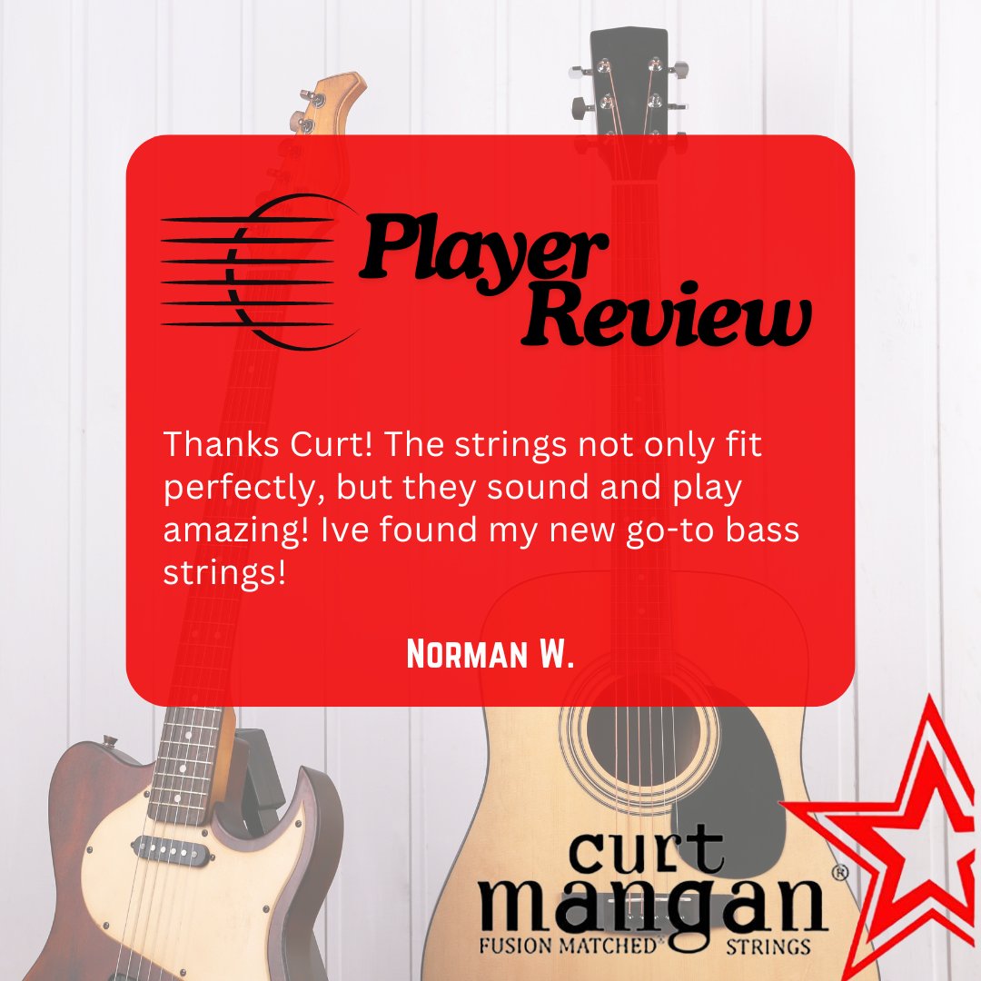 CurtMangan's tweet photo. #ThankfulThursday Feedback from our players is important to us. If you love us, please tell the world! We love reading your reviews on social media and Google.

#curtmanganstrings #guitarstrings #playerreview #customerfeedback #customerreview #customersatisfaction #testimonial https://t.co/Sa78we6mwV