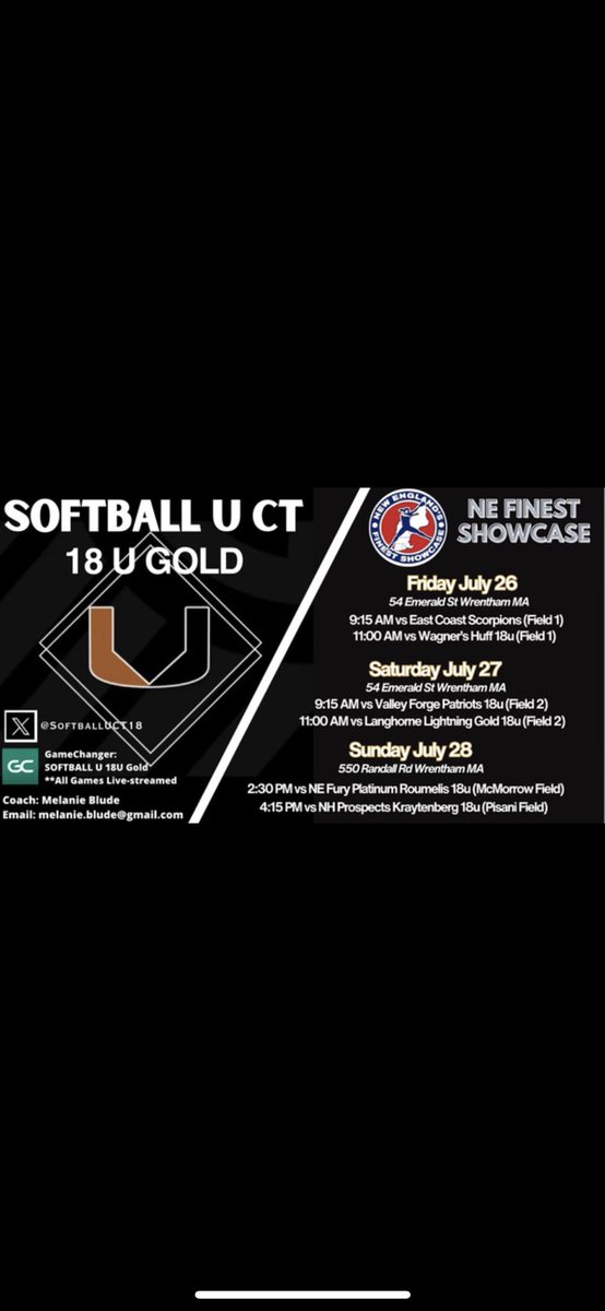 So excited for this weekend! Last summer tournament of this year!