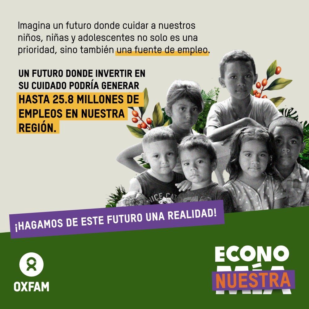 Oxfam_CA's tweet photo. 😱La baja inversión pública en educación deja a 12 millones de niñas, niños y adolescentes sin garantías de un mejor futuro. Es tiempo de una economía que tome en cuenta esta realidad.
🤓Ten más información en #EconoNUESTRA en👉🏽 https://t.co/9nanJqfJwk https://t.co/A9btjHnPVH