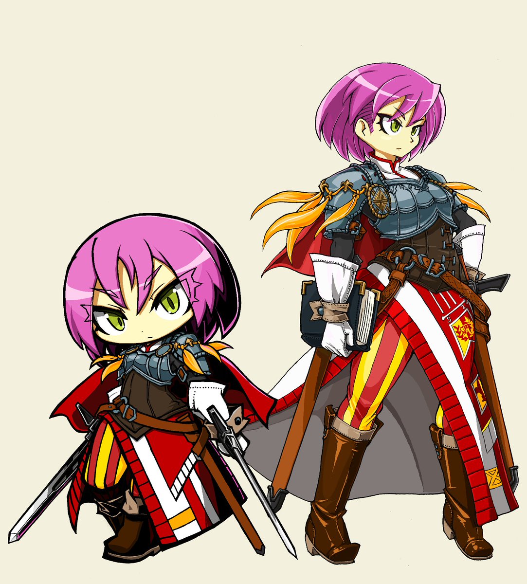 tatutarn's tweet photo. 昔の絵を修正しながらまとめて本にするぞ https://t.co/d2sTAwY18w
