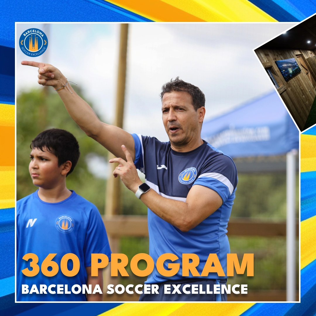 🔄 Introducing Our 360° Development Program! 🔄
At Barcelona Soccer Excellence, we believe in nurturing well-rounded players. Open to boys and girls from 4 to 11 years 
Join us at Barcelona Soccer Excellence and be part of a holistic development journey. 
#SoccerProgram #360playw