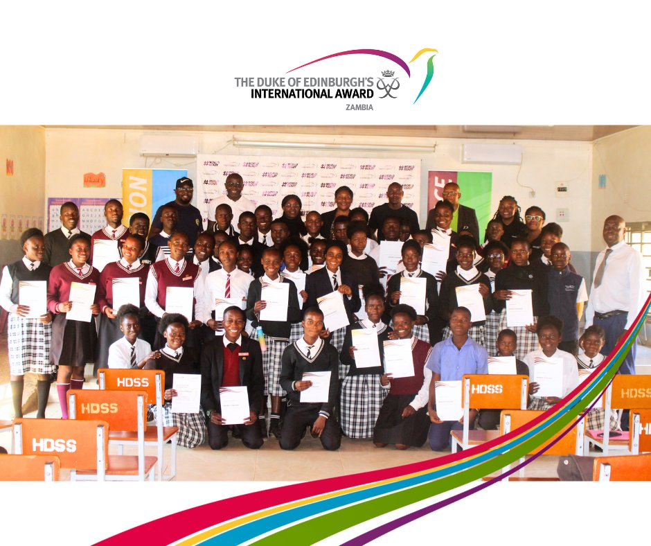 awardzambia's tweet photo. ๐ Celebrating our Bronze Level Achievement at Hetty Denen! 45 participants graduated under the Award, with special thanks to @WorldVisionZamo for their crucial support. Congratulations to all the participants! #WorldReady #BronzeLevel #Graduation https://t.co/r9xlSiJqzs