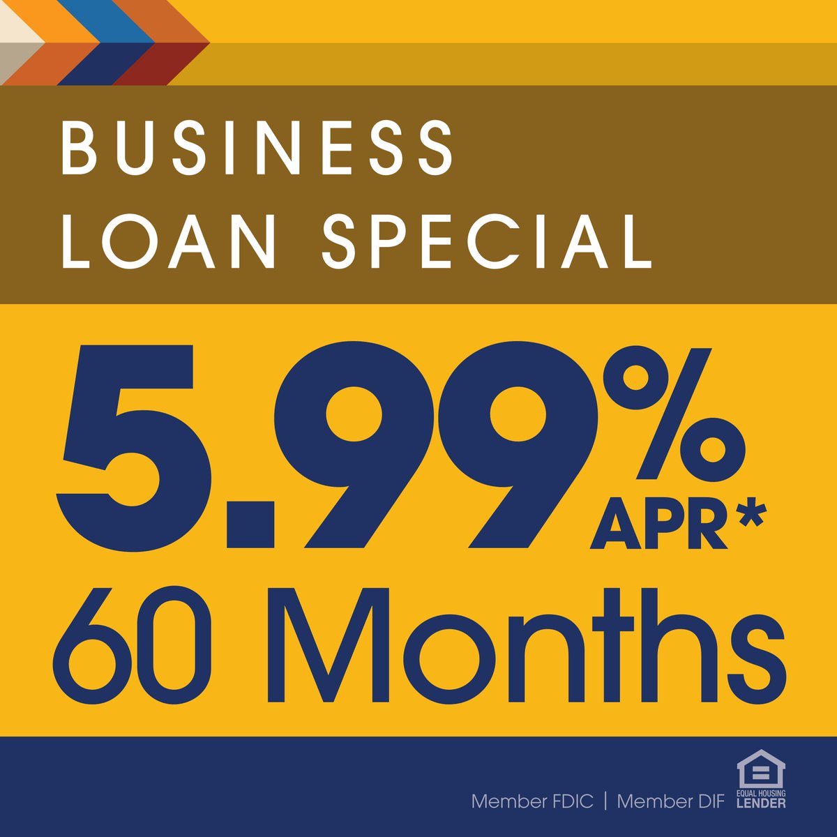 Looking to purchase equipment or other fixed assets? Our Business Loan Special can help you gear up and get down to business.

For details* and how to apply, visit: bit.ly/3JI2X4p