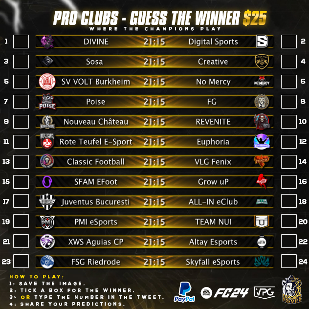 Virtual Pro Gaming tweet media