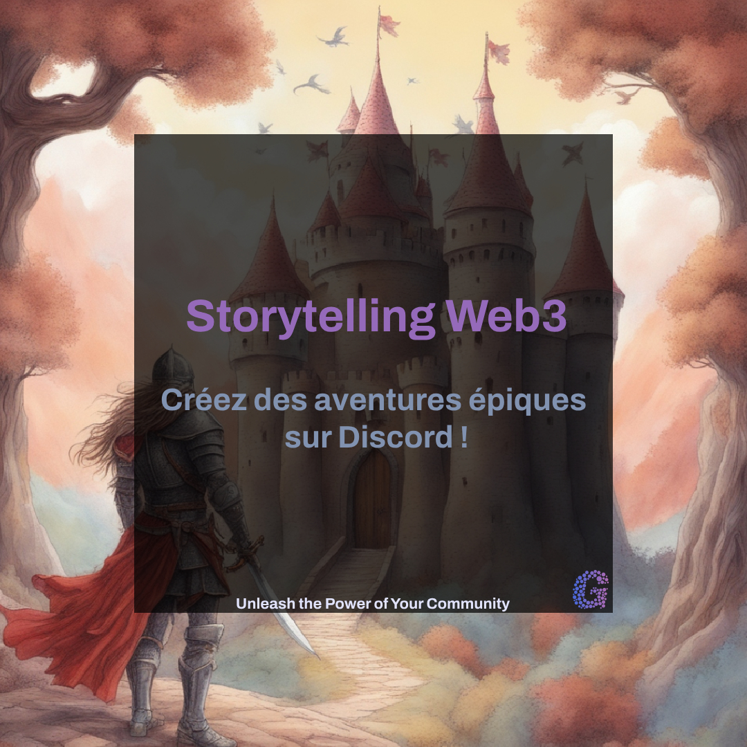 Une partie qu'on ADORE dans la création de projets web3 sur Discord, c'est le storytelling ! ✍ 

Pour nous, une bonne histoire peut transformer un projet en une aventure épique !

--> Voici pourquoi :

• Univers captivant 🌌
Grâce au storytelling, on peut créer des mondes