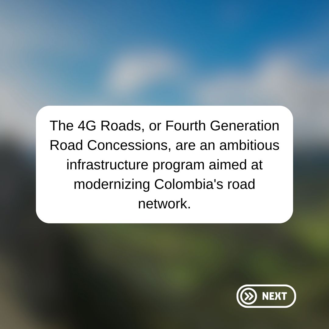 farmfolio's tweet photo. 🛣️ Colombia’s 4G Roads program is revolutionizing the country's infrastructure by enhancing connectivity, reducing travel times, and driving economic growth with over 8,000 kilometers of modernized roads. 

#Infrastructure #Colombia #EconomicGrowth #Connectivity #4GRoads https://t.co/g8pQKY7E7J
