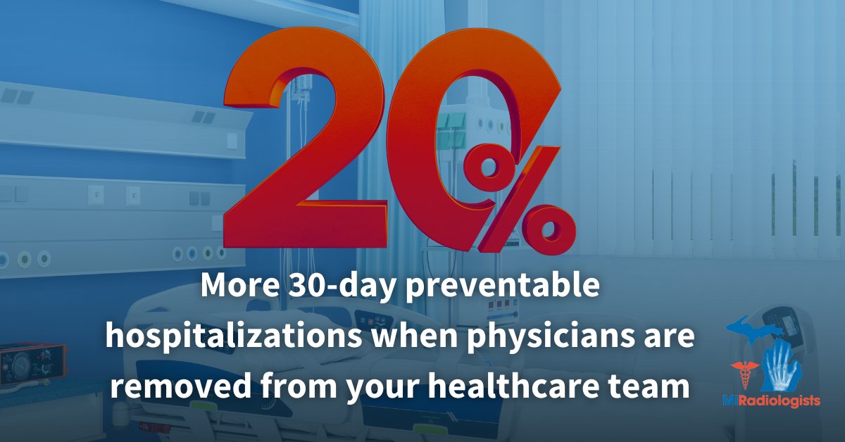 MiRadiologists's tweet photo. Physicians' extensive training equips them to make the best decisions for your and your family's health. For comprehensive and optimal care, consider the benefits of physician-led healthcare.
#TrustDoctors #Healthcare https://t.co/YQKq7Jokbi