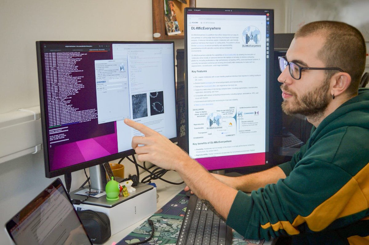 Microscopy&Analysis (@microscopyviews) on Twitter photo No-code, open-source platform, #DL4MicEverywhere, is making #deeplearning more accessible for #bioimageanalysis. The platform follows years of collaboration from international researchers @IGCiencia, <a href="/AboAkademi/">Åbo Akademi University</a>, <a href="/TechnionLive/">Technion Israel</a> and elsewhere. analyticalscience.wiley.com/content/articl…
#microscopy No-code, open-source platform, #DL4MicEverywhere, is making #deeplearning more accessible for #bioimageanalysis. The platform follows years of collaboration from international researchers @IGCiencia, <a href="/AboAkademi/">Åbo Akademi University</a>, <a href="/TechnionLive/">Technion Israel</a> and elsewhere. analyticalscience.wiley.com/content/articl…
#microscopy