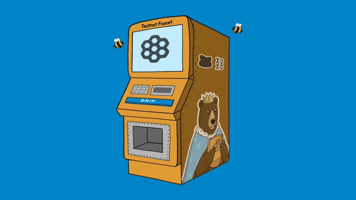 mobonchain's tweet photo. #MobGM Testnet Berachain bArtio [ V2 ]

🐻 Một số vòi $BERA cho mọi người tham gia testnet → : 

1. Berachain Faucet 
- Link : https://t.co/4U8Uuu6uf5
- Yêu cầu 1 $BERA mỗi 8h
- Yêu cầu hold 0.001 $ETH mạng Ethereum

2. Kodiak Faucet 
- Link : https://t.co/yJLr8KUadT
- Yêu cầu 1 $BERA mỗi 3h
- Yêu cầu hold 0.001 $ETH mạng Ethereum
- Số dư ít hơn 1 $BERA

3. Faucet Trade Bot
- Link : https://t.co/blrzQErluY
- Yêu cầu 0.05 $BERA mỗi 24h

4. QuickNode Faucet
- Link : https://t.co/E4aEHGSoTJ
- Yêu cầu 0.1 - 0.4 $BERA mỗi 12h 
- Yêu cầu hold 0.001 $ETH mạng Ethereum
- Số dư $BERA đang thấp

5. The Honey Jar
- Link : https://t.co/pOvfLHRxum
- Yêu cầu 0.01 $BERA mỗi 24h

🍀 Ai có thêm thông tin nào có thể chia sẻ nhé. Good Luck 

🐻 Mint 1 NFT tăng tương tác nè : https://t.co/heFoBgqVWh