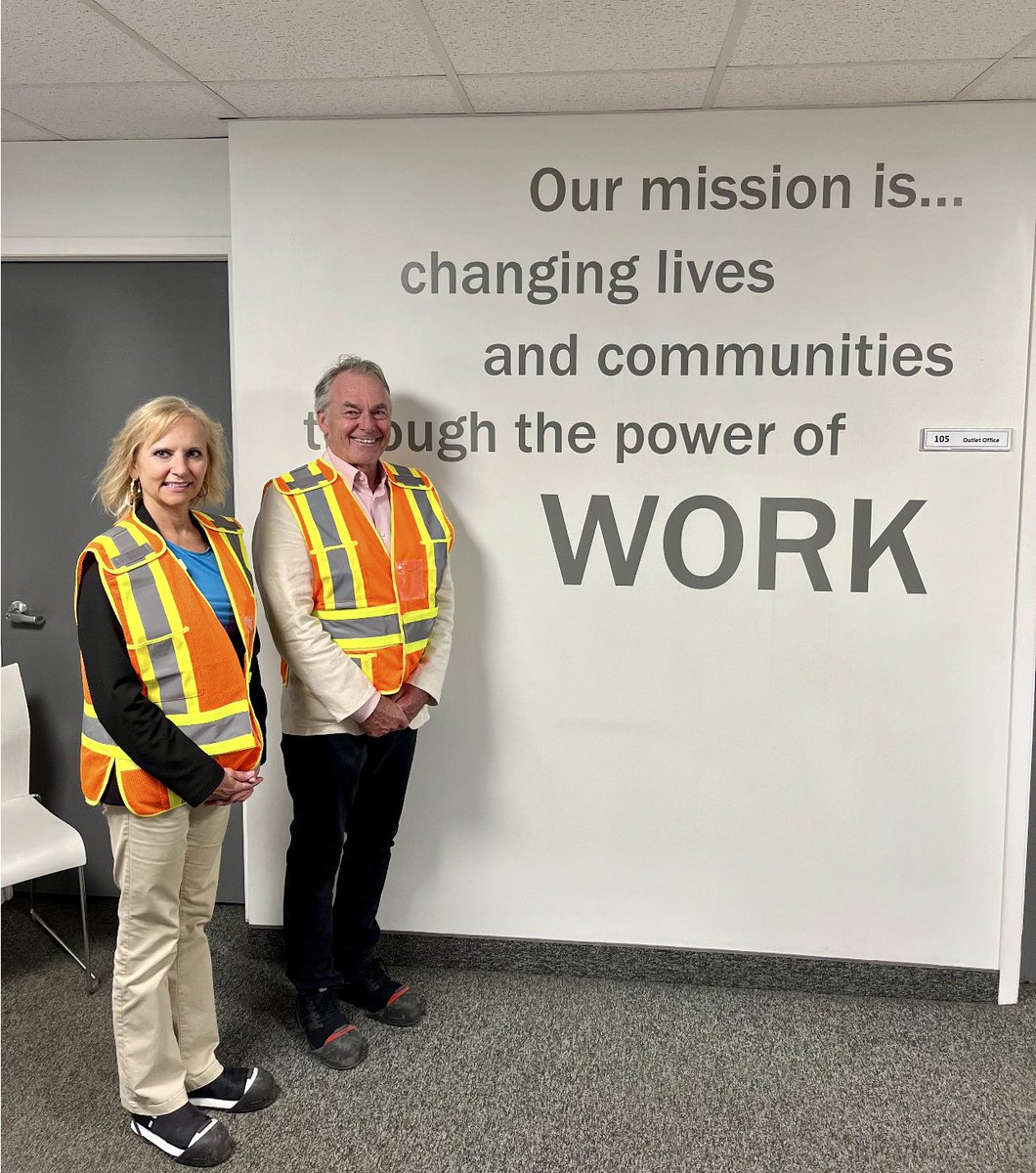 Goodwill Industries (@goodwillogl) on Twitter photo President of <a href="/LdnOntChamber/">London Chamber of Commerce</a> <a href="/GFHenderson/">GrahamflHenderson.bsky.social</a> tours Goodwill's Outlet & Recycling Centre with our President and CEO Bev Kobe, to see community engagement in action! #SupportLocal #Sustainability #ProtectingPlanet President of <a href="/LdnOntChamber/">London Chamber of Commerce</a> <a href="/GFHenderson/">GrahamflHenderson.bsky.social</a> tours Goodwill's Outlet & Recycling Centre with our President and CEO Bev Kobe, to see community engagement in action! #SupportLocal #Sustainability #ProtectingPlanet