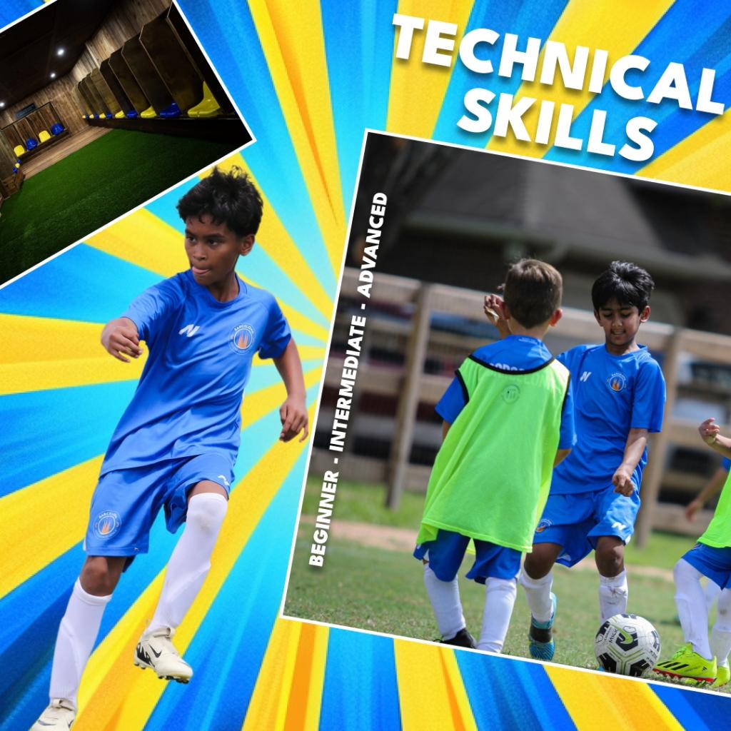 Technical Skills Training
Our sessions focus on developing dribbling, passing, finishing, and ball control. We ensure every player masters the fundamentals of soccer.
#Barcelona360