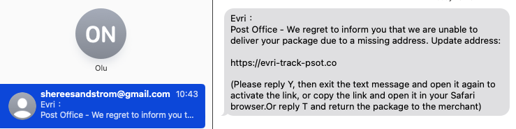 d607's tweet photo. @Evri__Delivery this came today.... https://t.co/7r7s5qWuRM