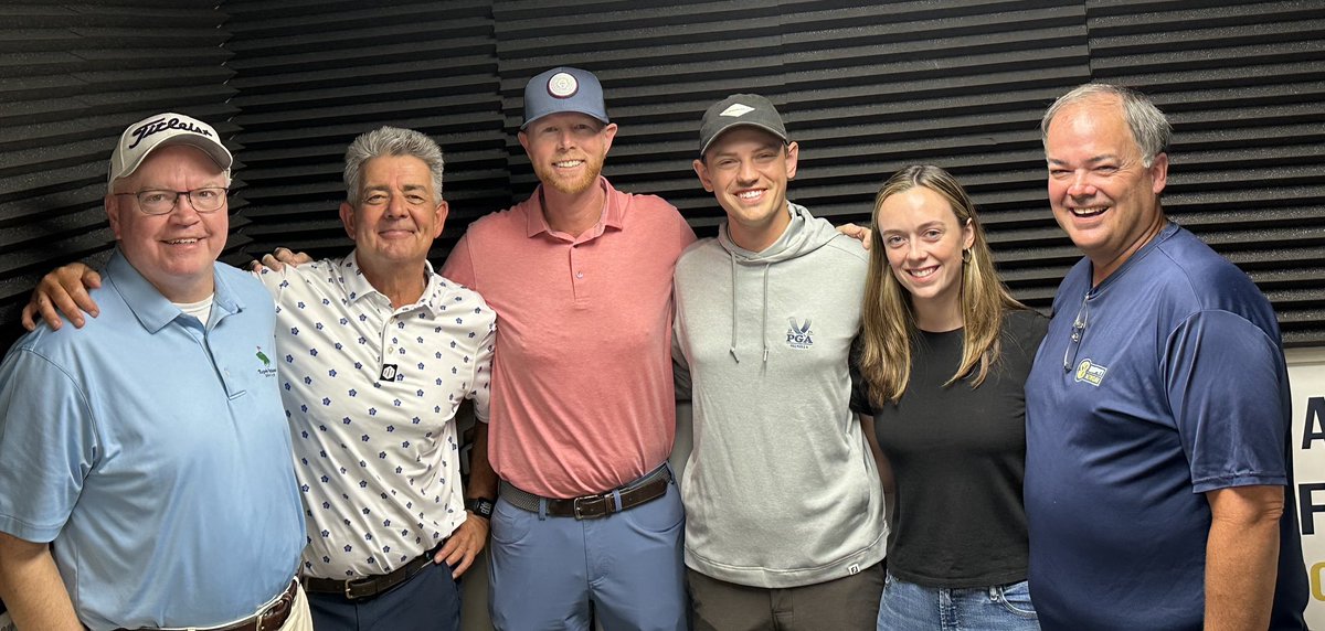 will_kollmeyer's tweet photo. We had some special guests #inthestudio this morning on @MSSPORTSTODAY on @tupelosupertalk. ✔️ It was such a pleasure having @marypayne_ &amp; @_SaigeSmith_ of @espn join @choradioshow, @DrewBeltPGA, David Dillard &amp; myself on the show. 💯 #Thankful https://t.co/3cbz38q8SM