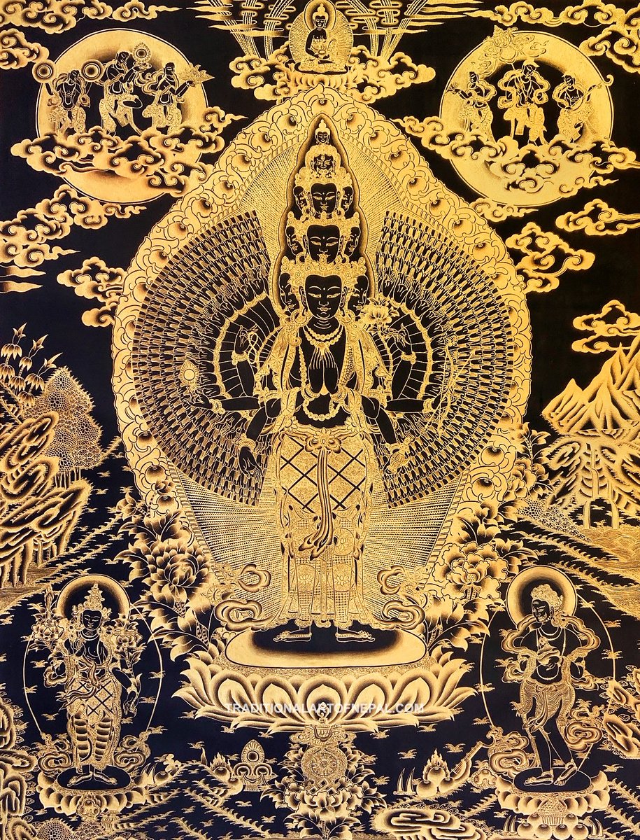 If you wish to experience peace, provide peace for another... If you wish to heal your own sadness or anger, seek to heal the sadness or anger of another.

~ H.H. the Dalai Lama

Art: traditionalartofnepal.com