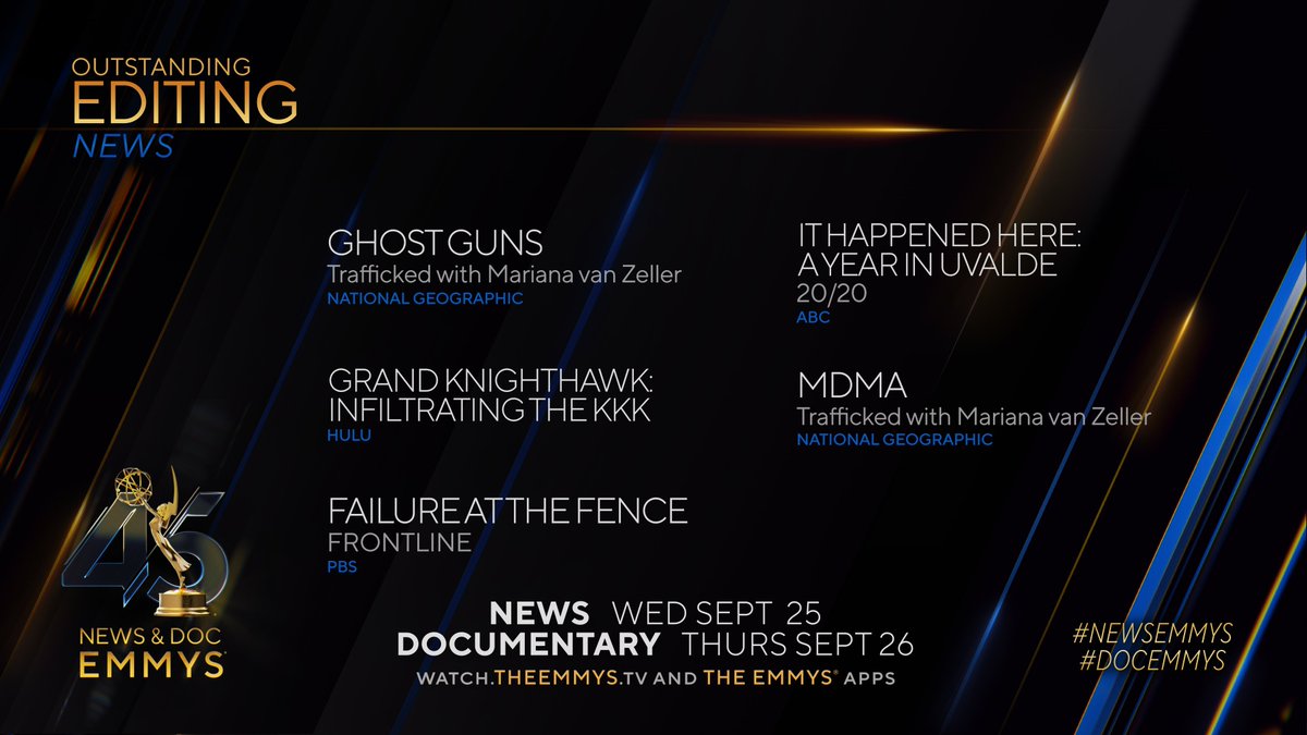 News & Documentary Emmys tweet media