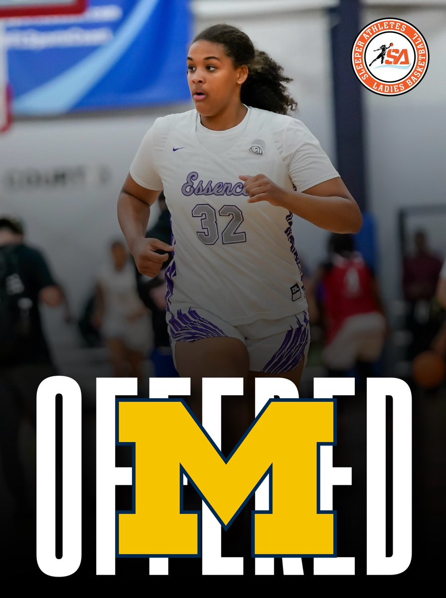 Sleeper Athletes Ladies Basketball (@sathleteslbb) on Twitter photo 2027 C Jayla Forbes (<a href="/JaylaForbes2027/">Jayla Forbes</a>) receives offer from the #Michigan #Wolverines
<a href="/KBA_GoBlue/">Kim Barnes Arico</a> <a href="/moore_mel/">Melanie Moore</a> <a href="/JilliDunston/">Jillian Dunston</a> <a href="/jcraterman/">Justine Raterman</a> <a href="/umichwbball/">Michigan Women’s Basketball</a> 2027 C Jayla Forbes (<a href="/JaylaForbes2027/">Jayla Forbes</a>) receives offer from the #Michigan #Wolverines
<a href="/KBA_GoBlue/">Kim Barnes Arico</a> <a href="/moore_mel/">Melanie Moore</a> <a href="/JilliDunston/">Jillian Dunston</a> <a href="/jcraterman/">Justine Raterman</a> <a href="/umichwbball/">Michigan Women’s Basketball</a>