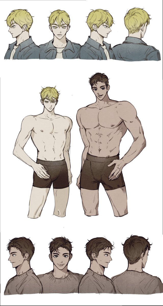 런칭일은 아직 안 정해졌지만..! 올해 안으로 오픈을 예상하고 있는 차기작 소식 전해드립니다🫶
안쓰게 된 메인 일러스트 시안과,, 캐시트 총총 남기구 가요
마조공 x 바닐라수가 나오는 우당탕탕 BL물이랍니다🥹🫰 많관부...💖