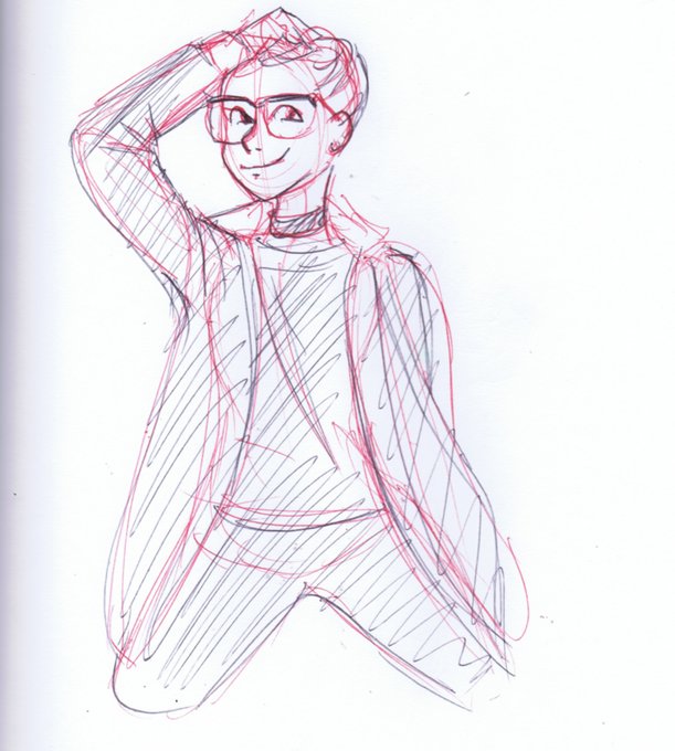 For Aug 14th we have a few doodles of @enbyjupiter should I do a more high quality one in the future<a class="tags" href="/tag/enbyjupiter">@enbyjupiter</a>