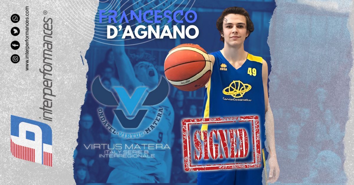 IP_sport's tweet image. ✨ Francesco D'Agnano is now part of Virtus Matera! Can't wait to see his impact in Italy Serie B Interregionale! #BasketballDreams #VirtusMatera 🇮🇹 

interperformances.com/news/francesco…