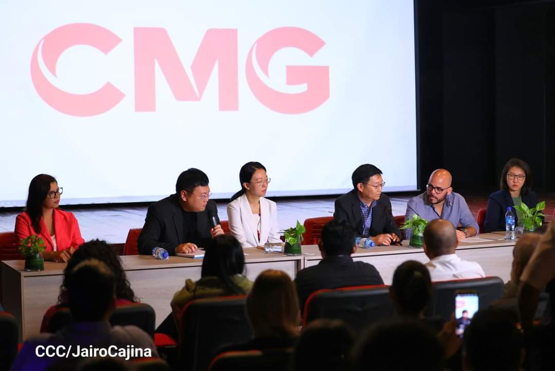 Nicaragua 🔴⚫️🇳🇮

Intercambio entre Comunicadores FSLN y Comunicadores del Grupo de Medios de China/América Latina

#UnidosEnVictorias 
#Nicaragua