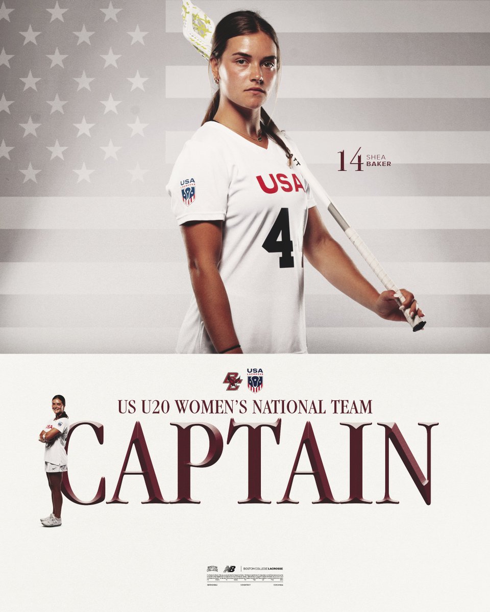 Captain Bakes 🫡🇺🇸

Shea has been named a captain for the <a href="/USAWLax/">U.S. Women's National Team</a> U20 National Team leading into the 2024 World Lacrosse Women's U20 Championship!
