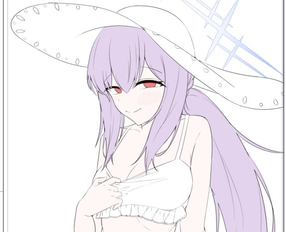 寝る前にキャラの色だけ置いた… 