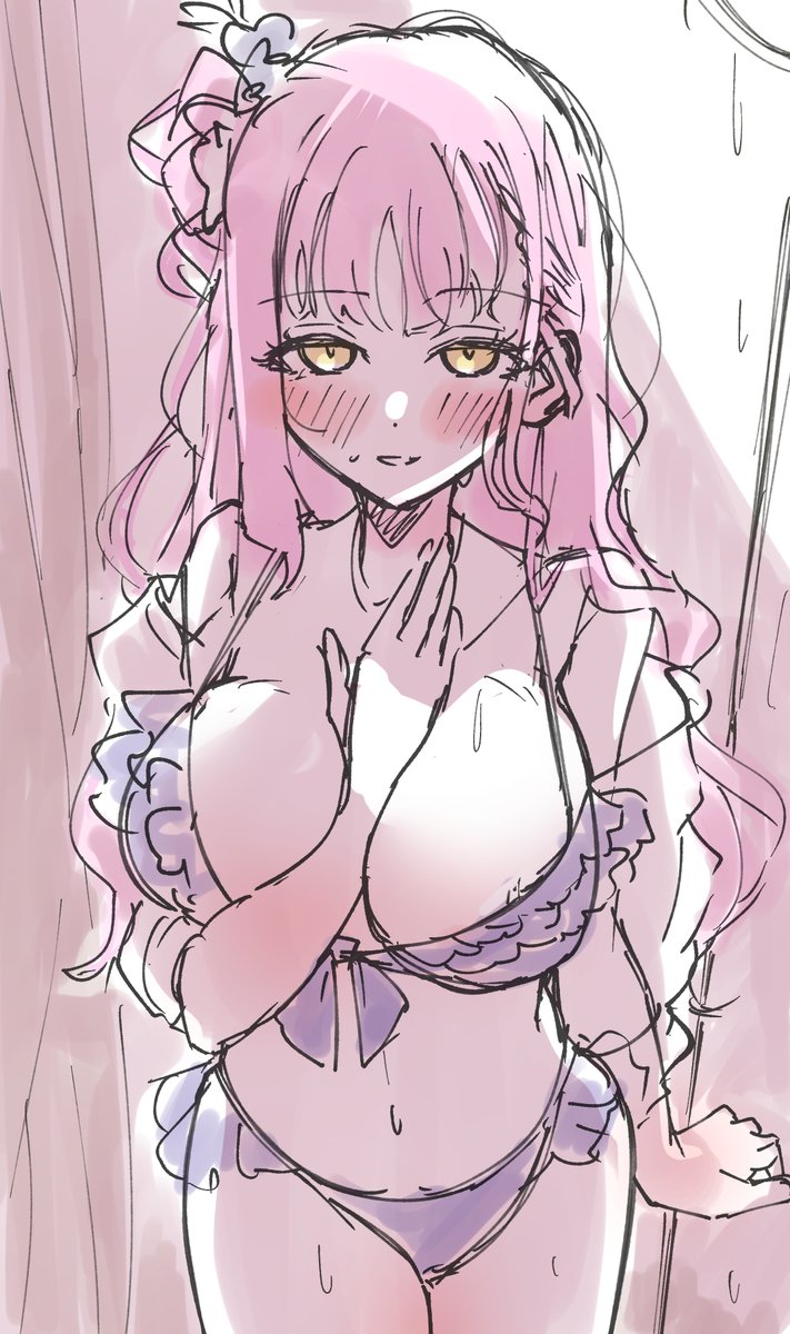 聖園ミカ「どうしてもおっぱいが描きたかったので聖園ミカのおっぱいを描いた… 」|NanoD/Terageのイラスト