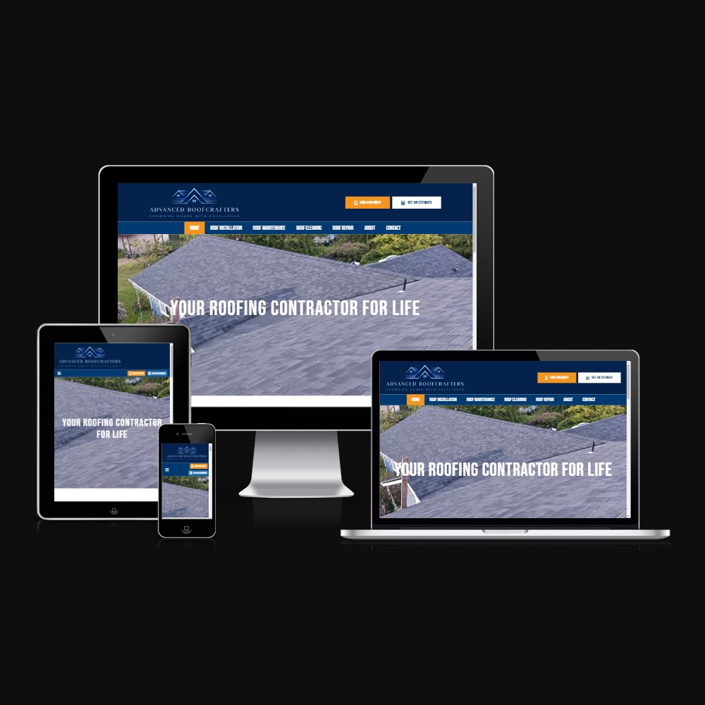 clickmonster's tweet image. Check out the new website for Advanced Roofcrafters! bit.ly/4dedXTT If you need a fresh website for your business, get in touch! #webdesign #seo