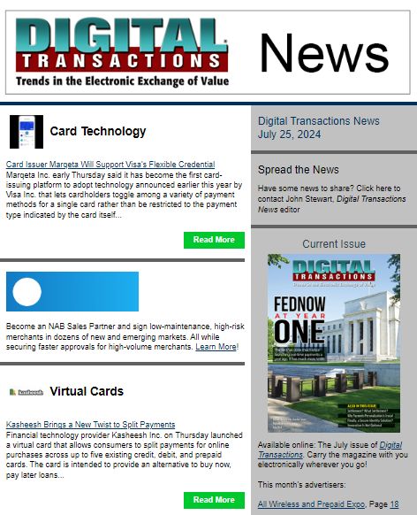 DTPaymentNews's tweet photo. Today's Digital Transactions News: Marqeta Takes up the Flexible Credential; a Twist on Split Payments; Papaya's Workforce Software
https://t.co/yybVtAYDEU
#Marqeta #flexiblecredential #splitpayments #Papaya #workforcesoftware #payments https://t.co/h0boV5zrj6