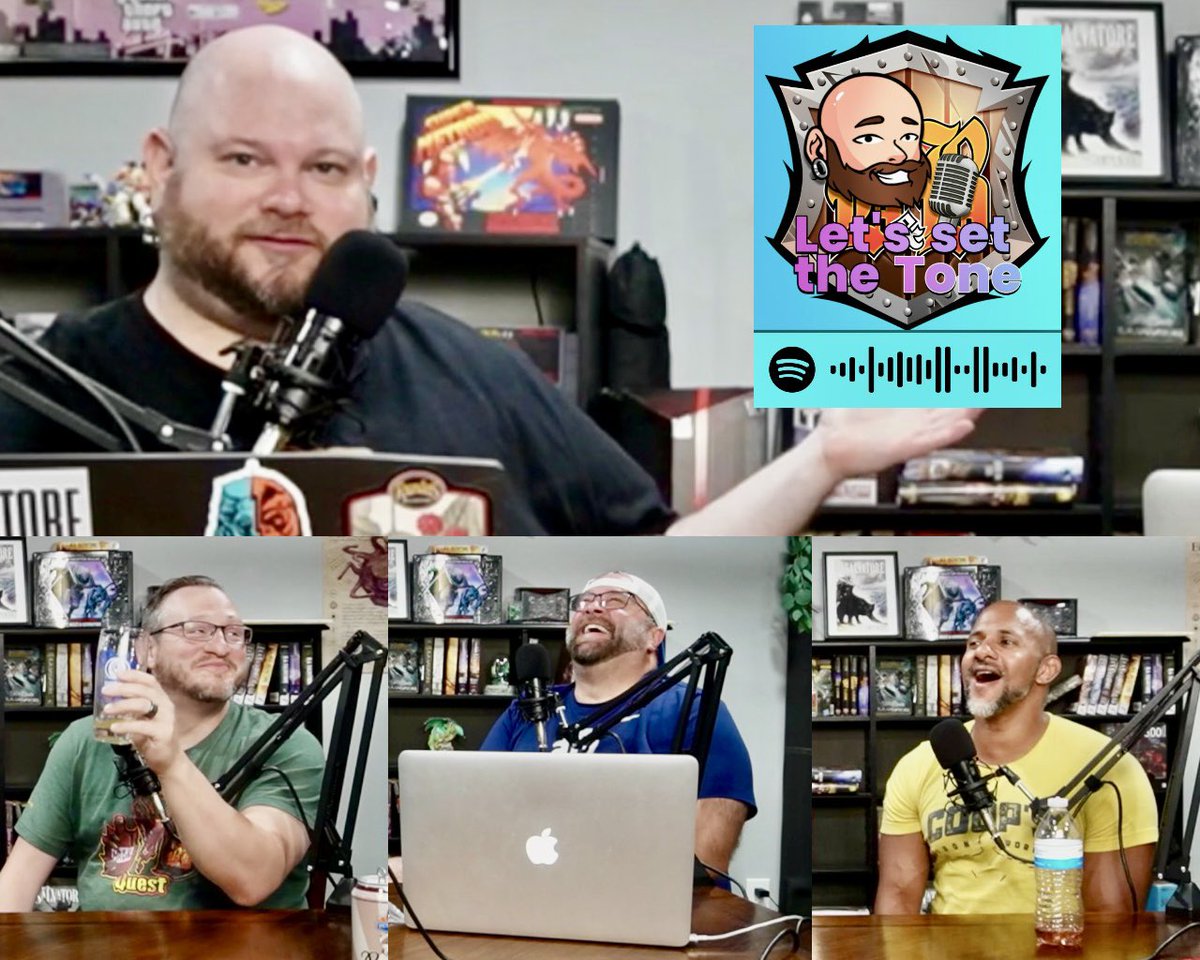 ICYMI: Check out the first three episodes of #LetsSetTheTone! 

You can listen to them now on Spotify or watch the VOD’s on YouTube! 👇

Be sure to LIKE, SHARE, and SUBSCRIBE! It’s greatly appreciated. 🙌🥰

Spotify: open.spotify.com/show/0hedCBurG…
YouTube: youtube.com/playlist?list=…