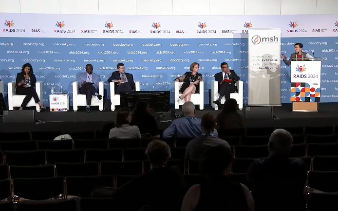 MSHHealthImpact's tweet photo. MSH at #AIDS2024: #Sustainability was the keyword underlining a spirited conversation we had during Tuesday’s #SatelliteSession, "Sustaining the #HIV Response: #EncouragingEquity and Leveraging #CountryLeadership and @PEPFAR Platforms,” co-sponsored by MSH &amp; @KFF. Key highlights: https://t.co/4C3v7lej2H