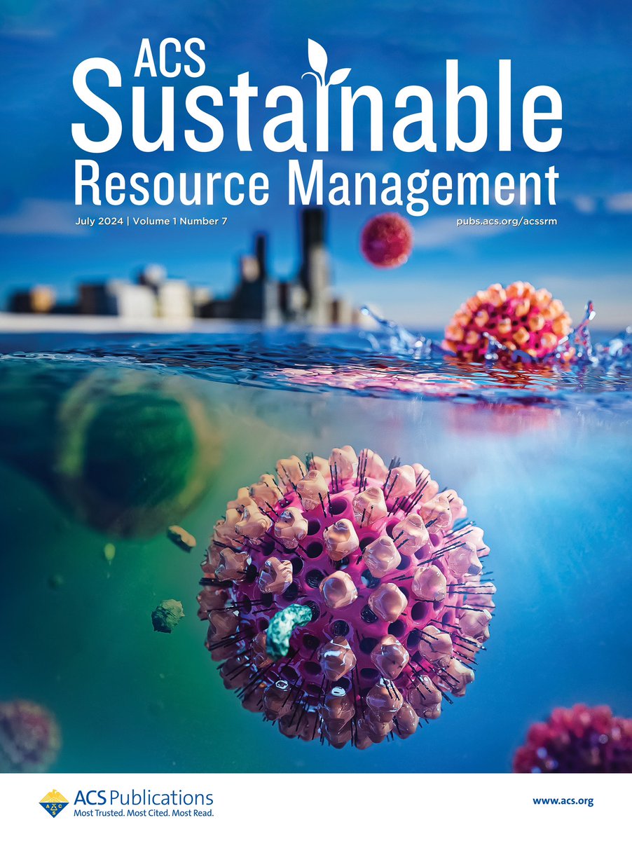 Woohoo 🎉! Our perspective article on the engineering of stimuli-responsive lignin [bio-polymeric] nanoparticles for resource recovery from wastewater is beautifully showcased in the cover of ACS Sustainable Resource Management.
pubs.acs.org/toc/asrmcd/1/7
<a href="/ACS4Authors/">ACS for Authors</a> #MyACSCover