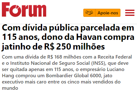 vilsonfonseca's tweet photo. @g1 Acho pouco...será que ele paga o BNDES? E para os palhaços que discordam... é seu dinheiro que ele roubou! https://t.co/93jxvISAd5