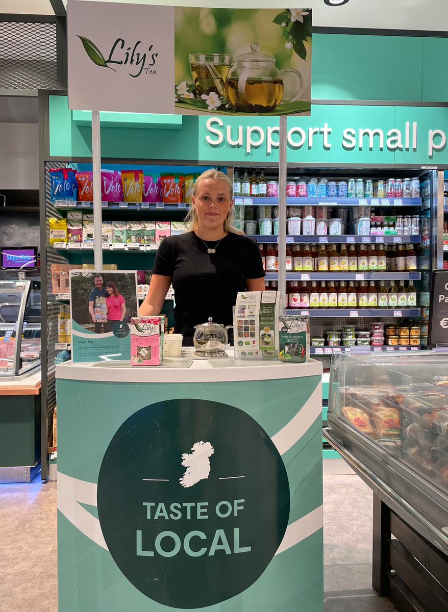 We're delighted to be on the road again, sharing tastings of our  gorgeous Tea in <a href="/SuperValuIRL/">SuperValu Ireland</a> stores.
 Kiera will be in <a href="/ryanssupervalu/">Ryan's SuperValu</a> Grange  from 10am to 12 Friday 26th, and in the afternoon in Quishes Supervalu Ballincollig from 2pm to 4pm.
Drop in for a cuppa 🍵💚