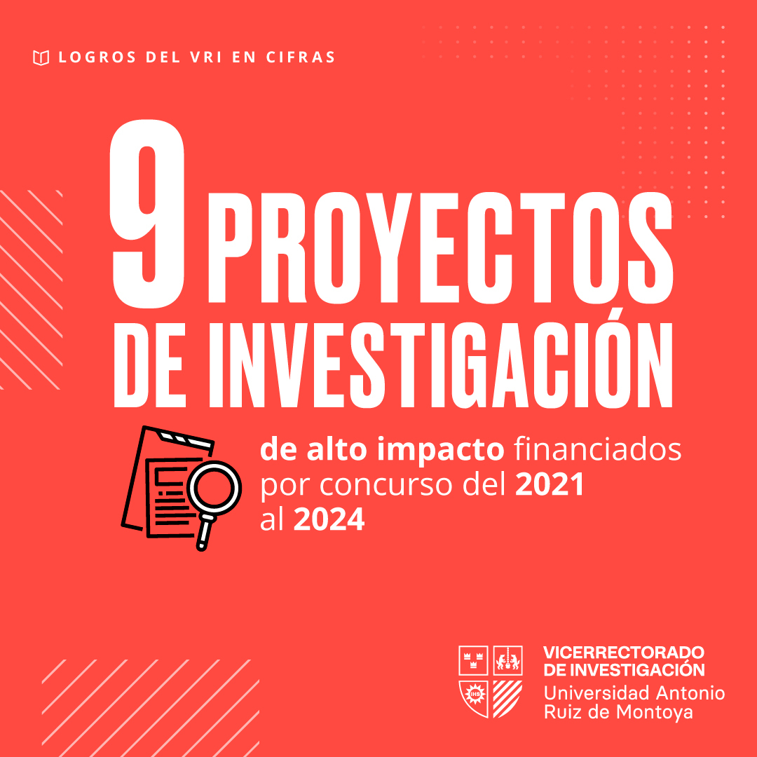 uarm_'s tweet photo. #LogrosVRI I En la UARM apostamos y fomentamos la investigación como uno de los principios de toda universidad jesuita. Entre 2021 y 2024, financiamos 9 proyectos de investigación de alto impacto mediante concursos.
#VicerectoradoDeInvestigación #UARM #InvestigaciónUARM https://t.co/cp7kuZrKqI