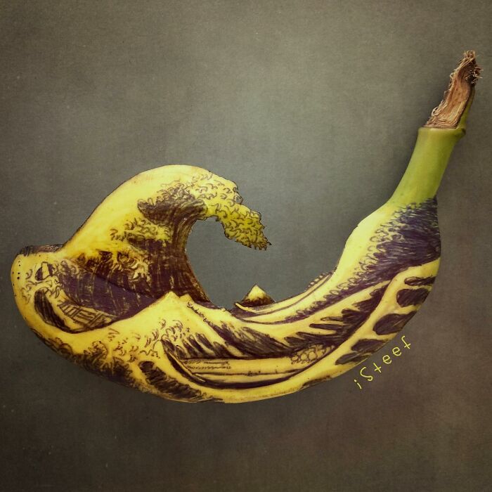 ZorzStudios's tweet photo. 20 amazing #artworks made from #bananas by this imaginative #artist https://t.co/pNR3vmatAS | #SaumyaRatan #art #StephanBrusche #BananaArtist #Netherlands #BananaCarving #BananaArt https://t.co/EER76hPNe2